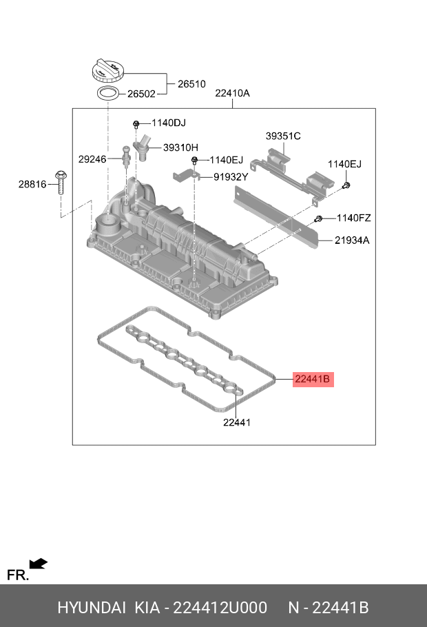 GASKET-HEAD COVER "A"