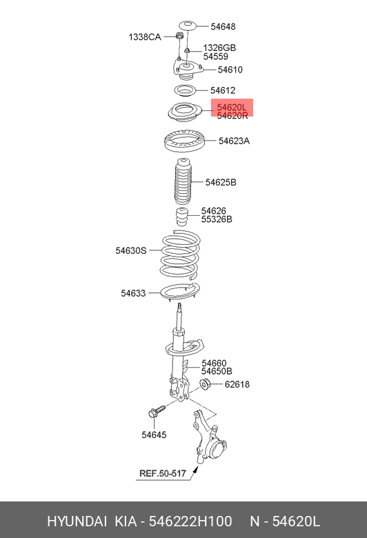 SUPORT SUPERIOR ARC  STG