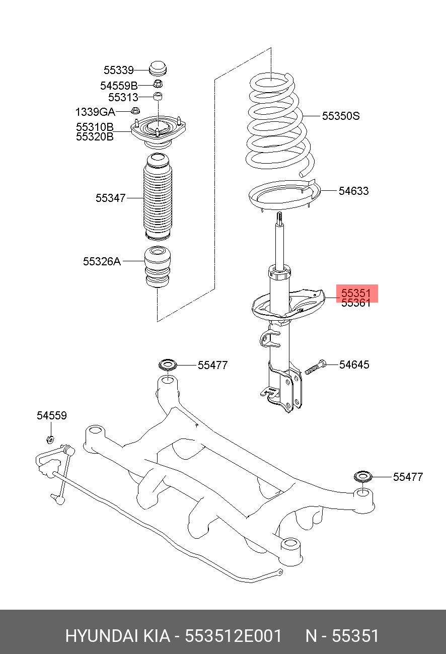 AMORTIZOR SP STG HY TUCS 06-