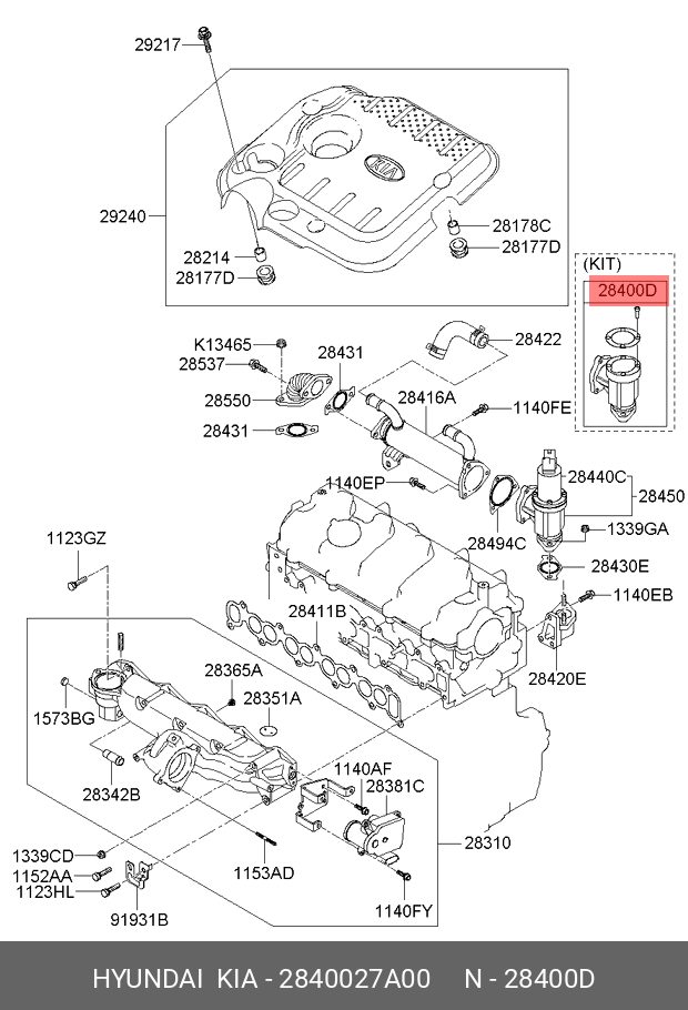 KIT EGR *