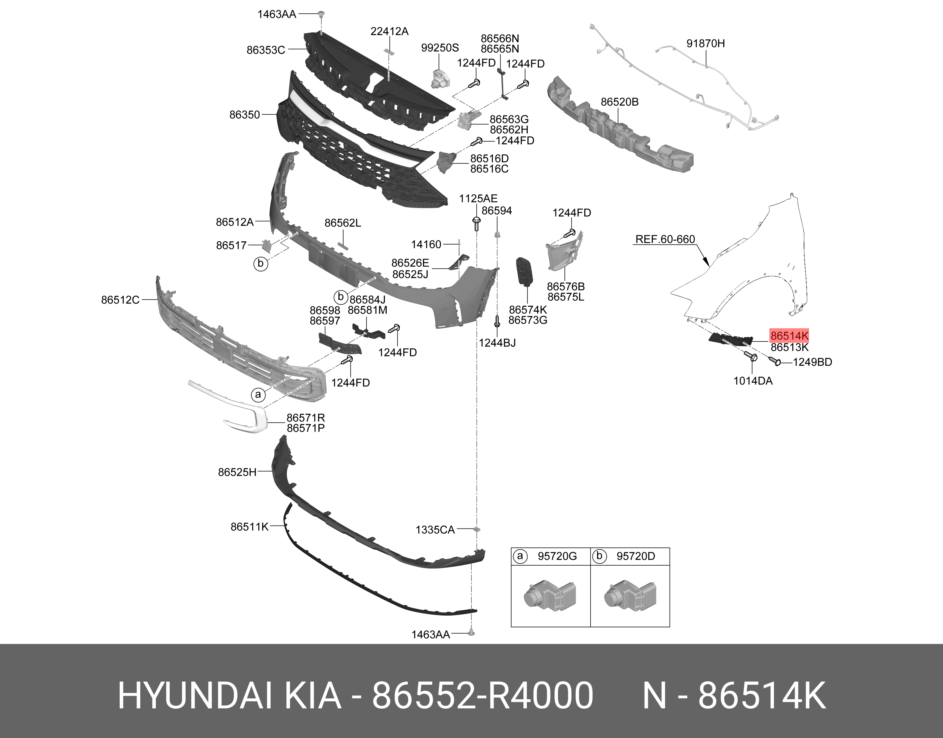 86552R4000 HYUNDAI KIA Part