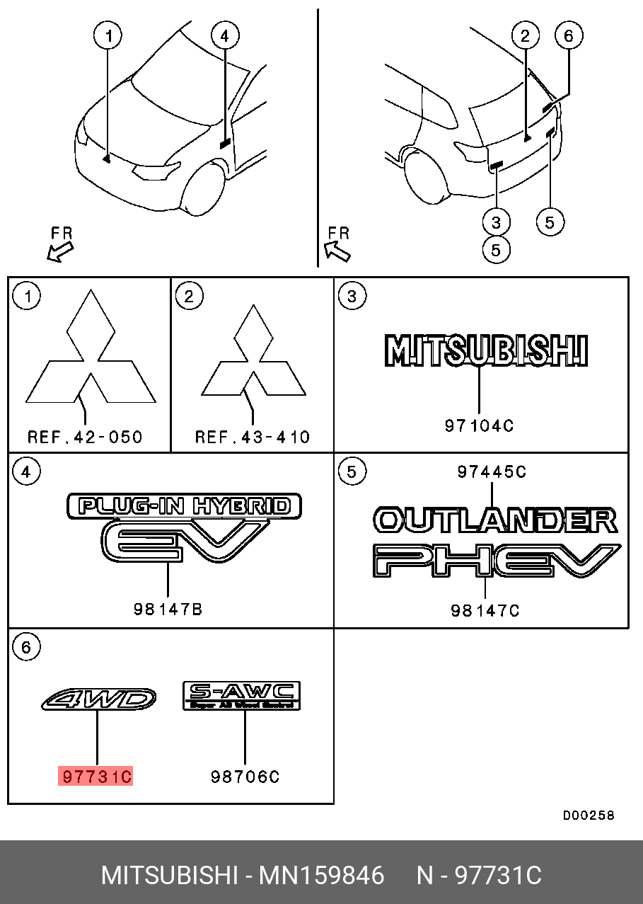 AUTOCOLANT 4WD