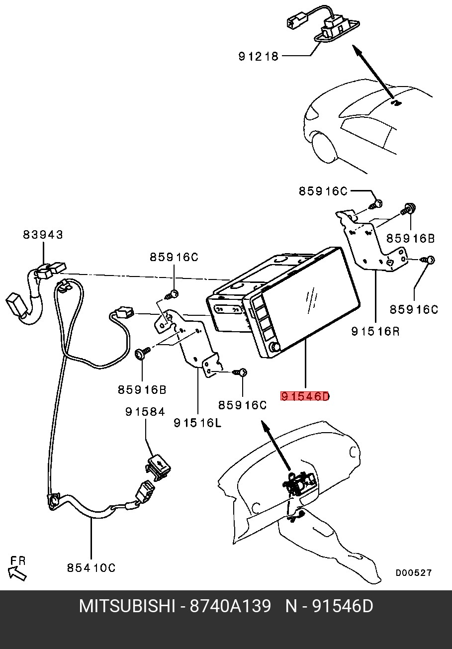 8740A139 MITSUBISHI DISPLAY,MULTIVISION