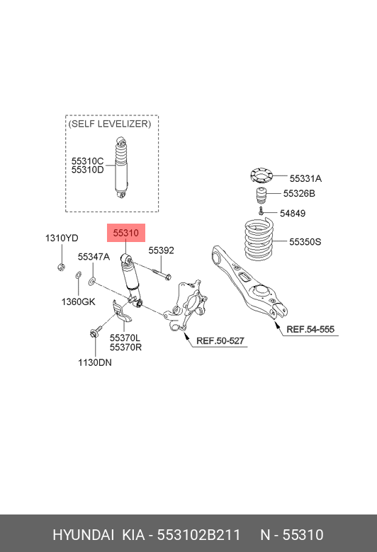 AMORTIZOR SPATE STG/DR ( EXPORT TYPE  )