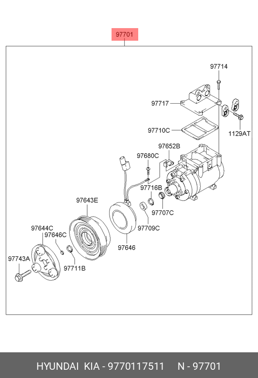 COMPRESOR HY 1.4L / 1.6L ( benzina )
