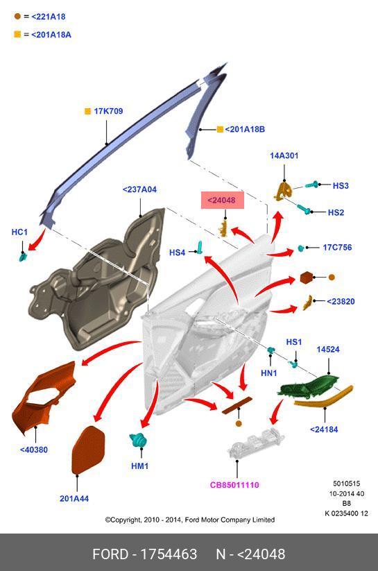 1 754 463 FORD COVER