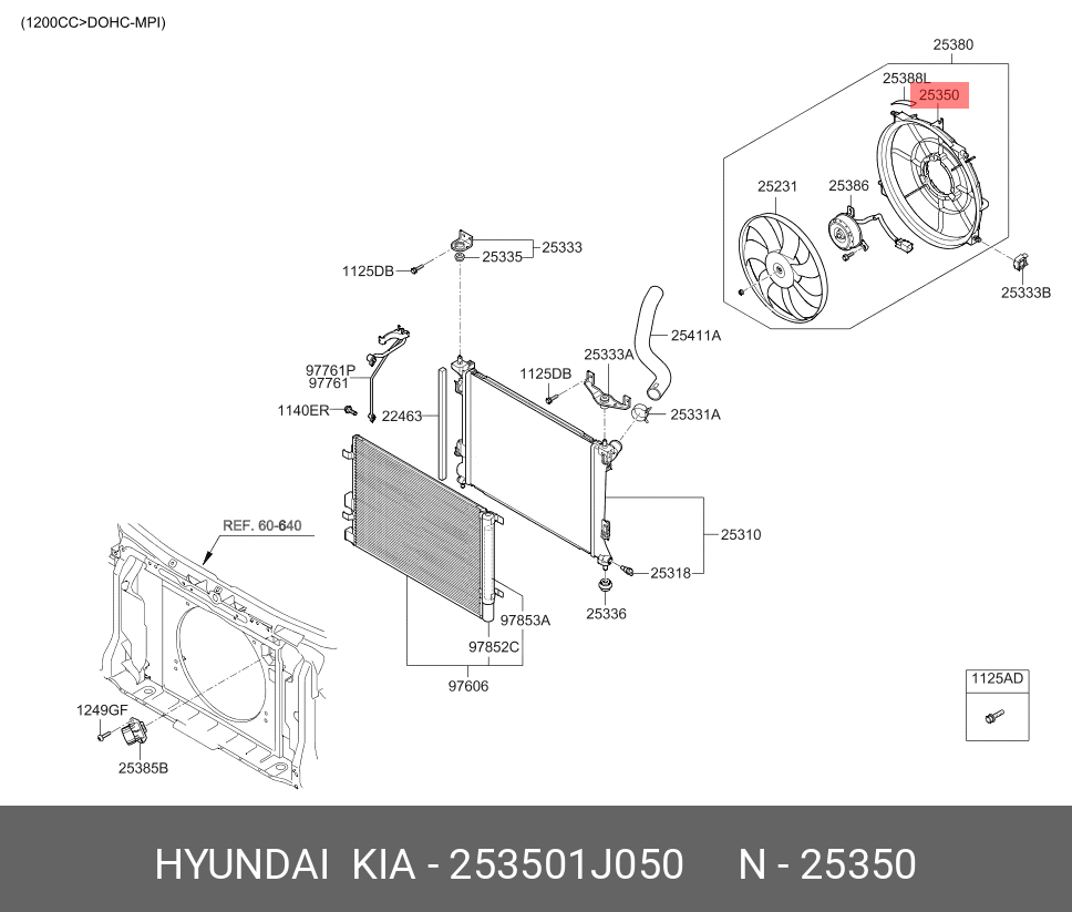 DIFUZOR RADIATOR *