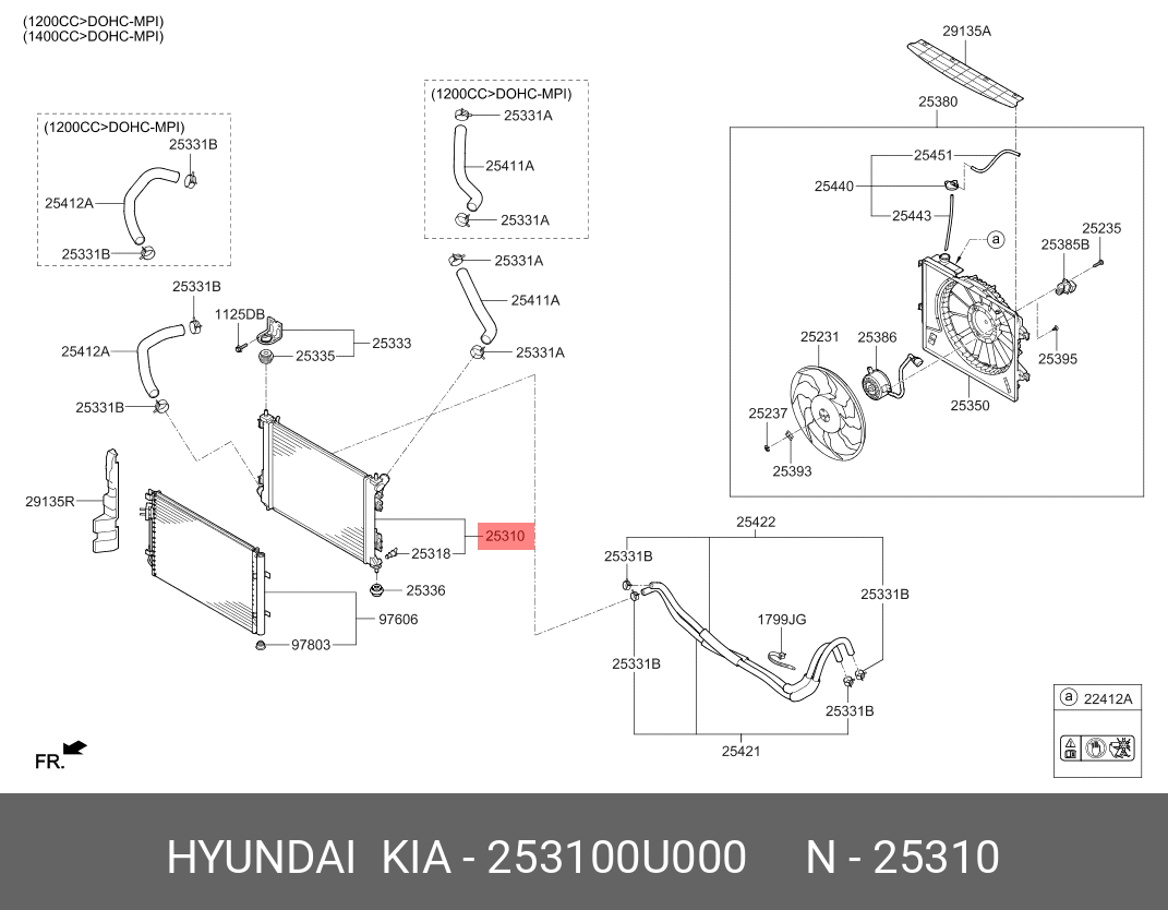 RADIATOR MOTOR  *