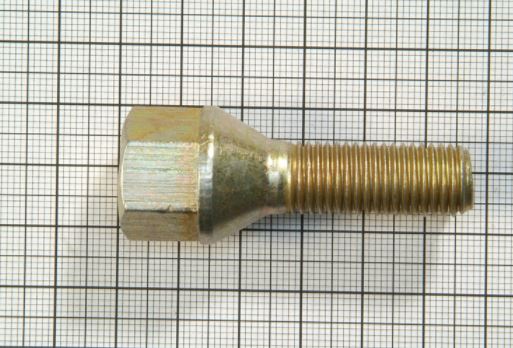 Болт колеса M12X1.5 L30 B27 S19