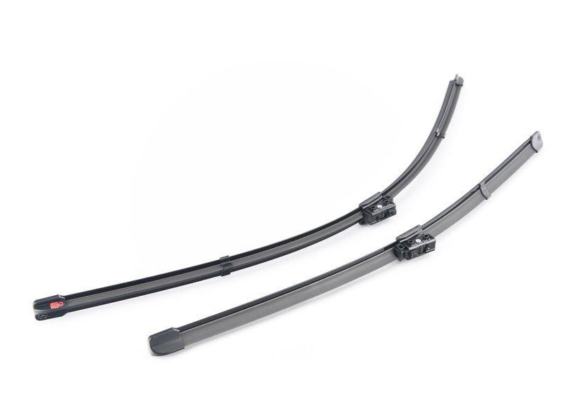 Wiper blade set, front