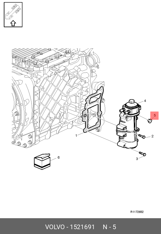 1521691 VOLVO PLUG