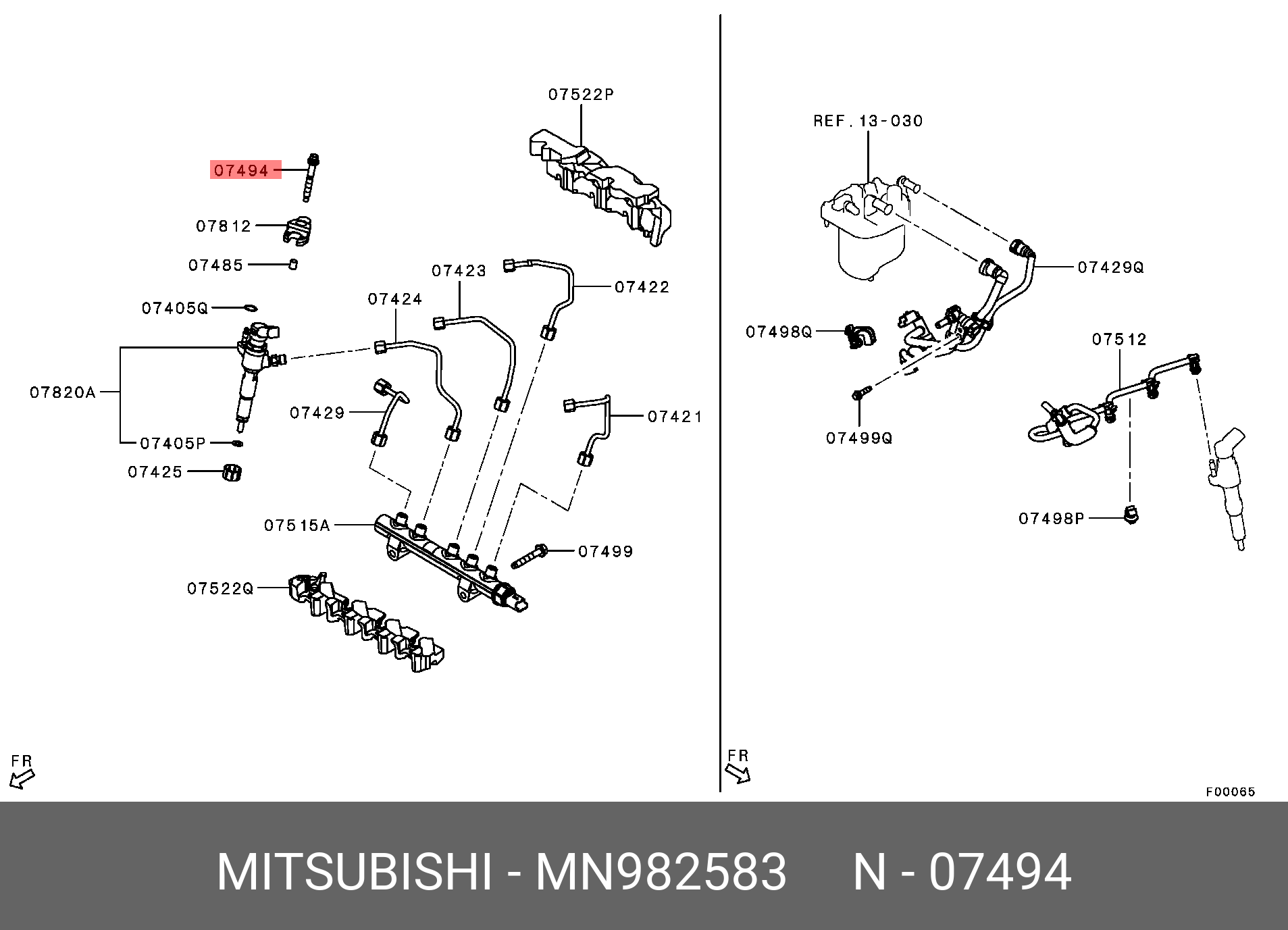 BOLT PRINDERE INJECTOR