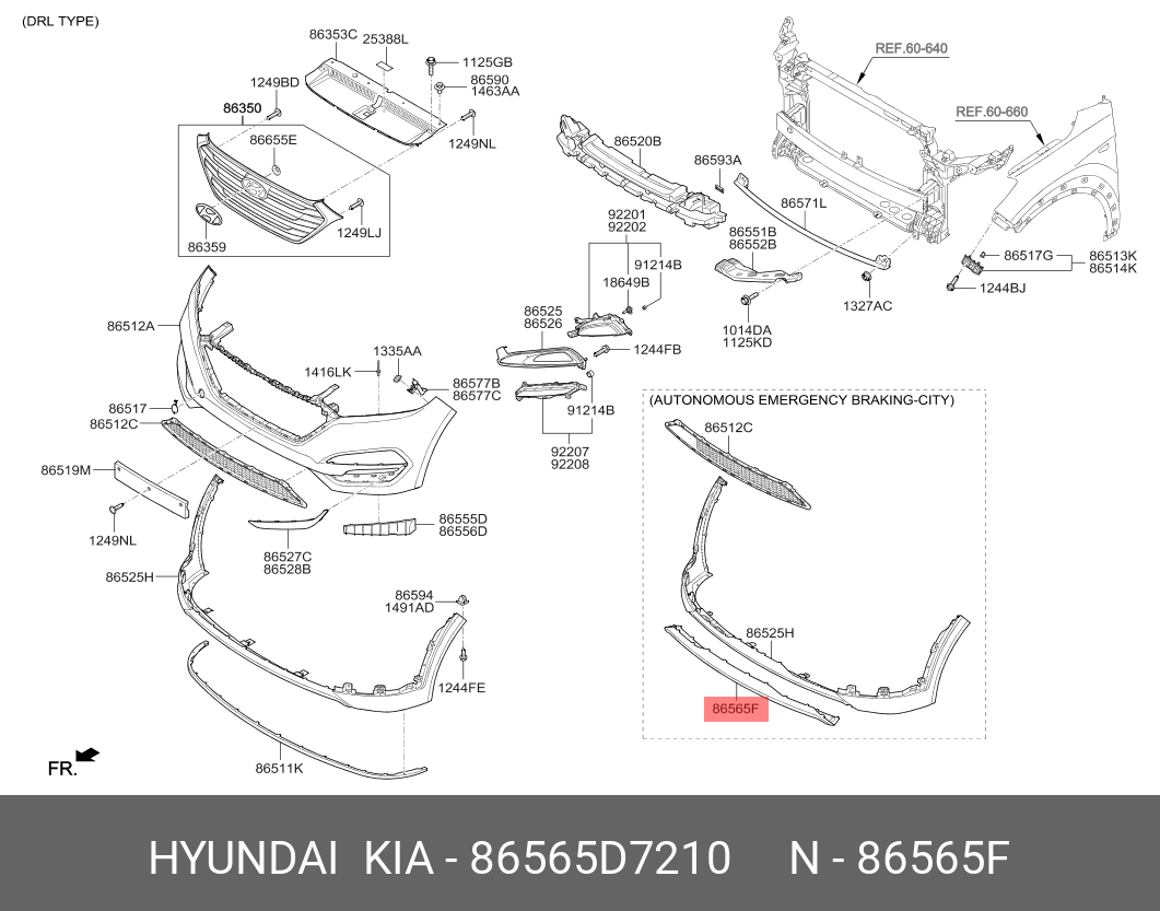 SKID PLATE-FR BUMPER