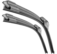 Wiper blade set, front