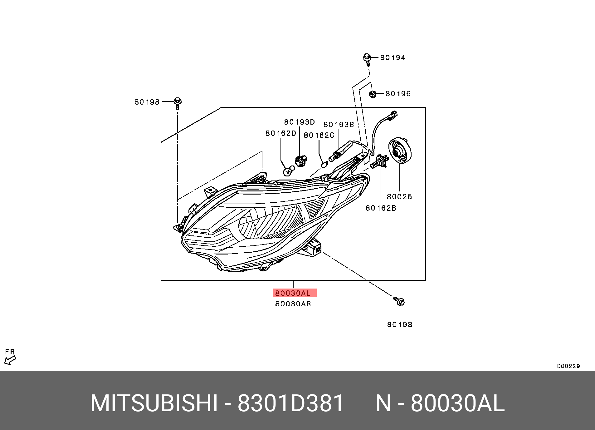 ANSAMBLU FAR STG.L200 KL1T,KL6T