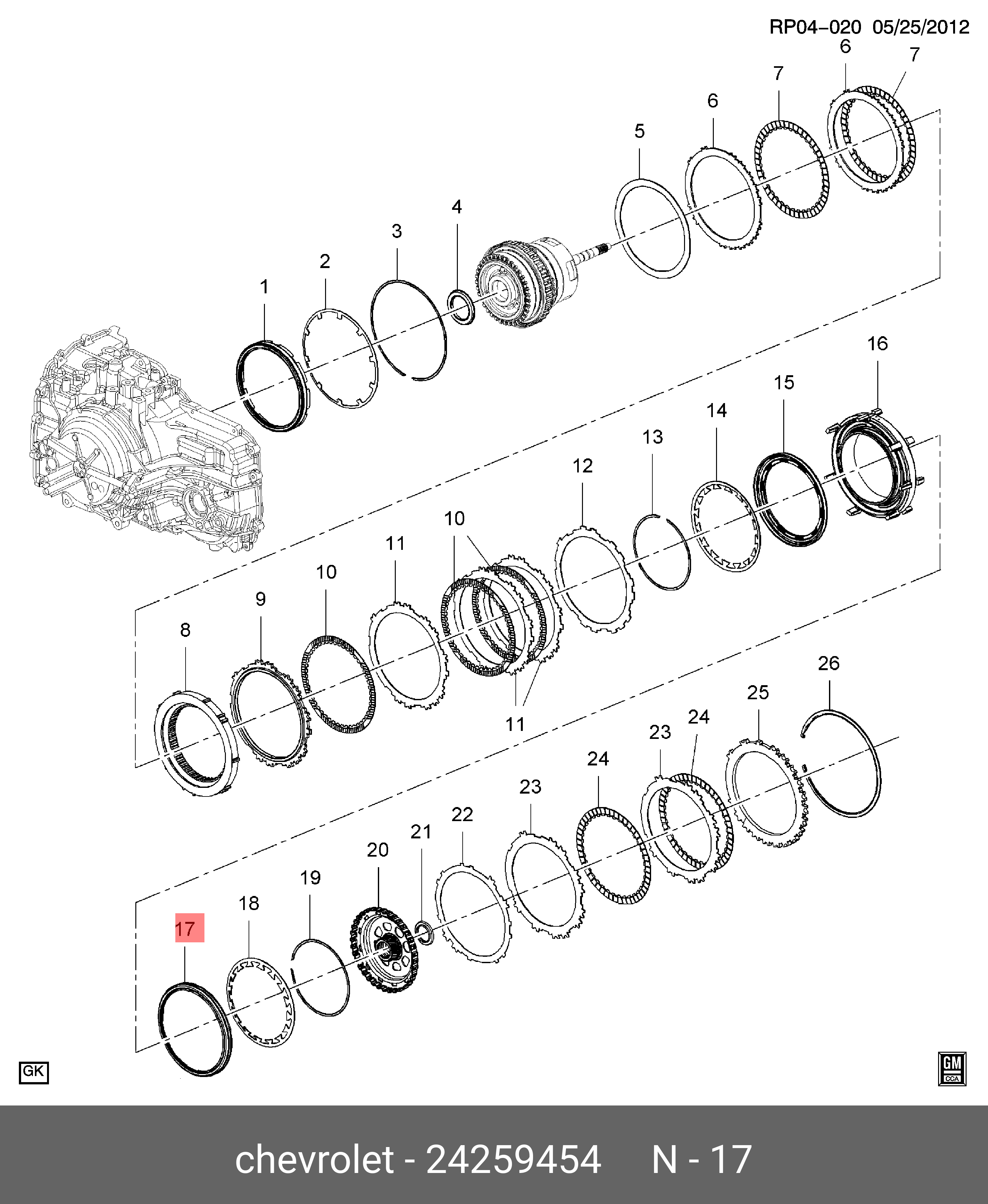 24259454 GENERAL MOTORS Part