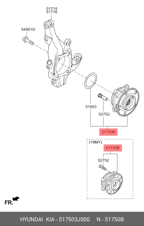 BUTUC + RULMENT SANTA FE 06-