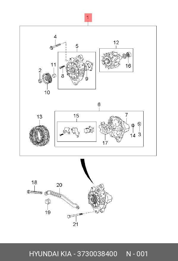 ALTERNATOR HY