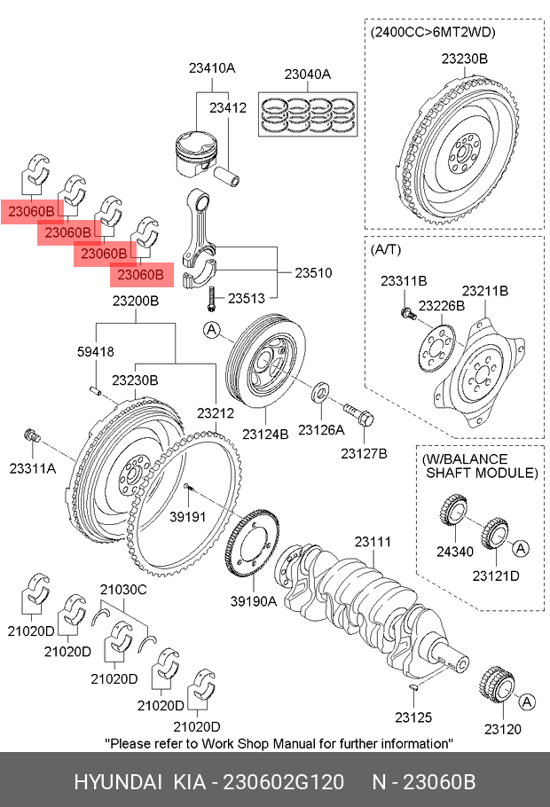 BEARING PAIR SET
