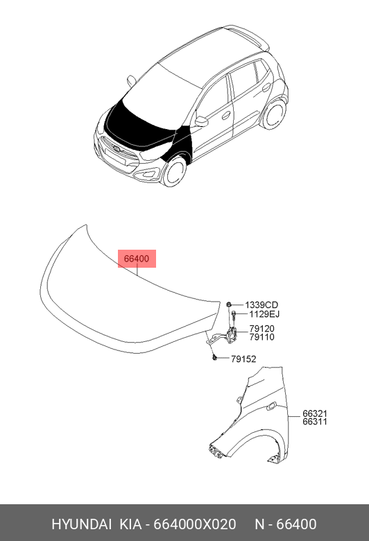 CAPOTA MOTOR - EXPORT TYPE *