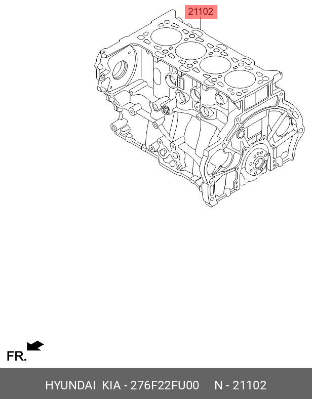 BLOC MOTOR ( MODEL 2 ) - EURO 6