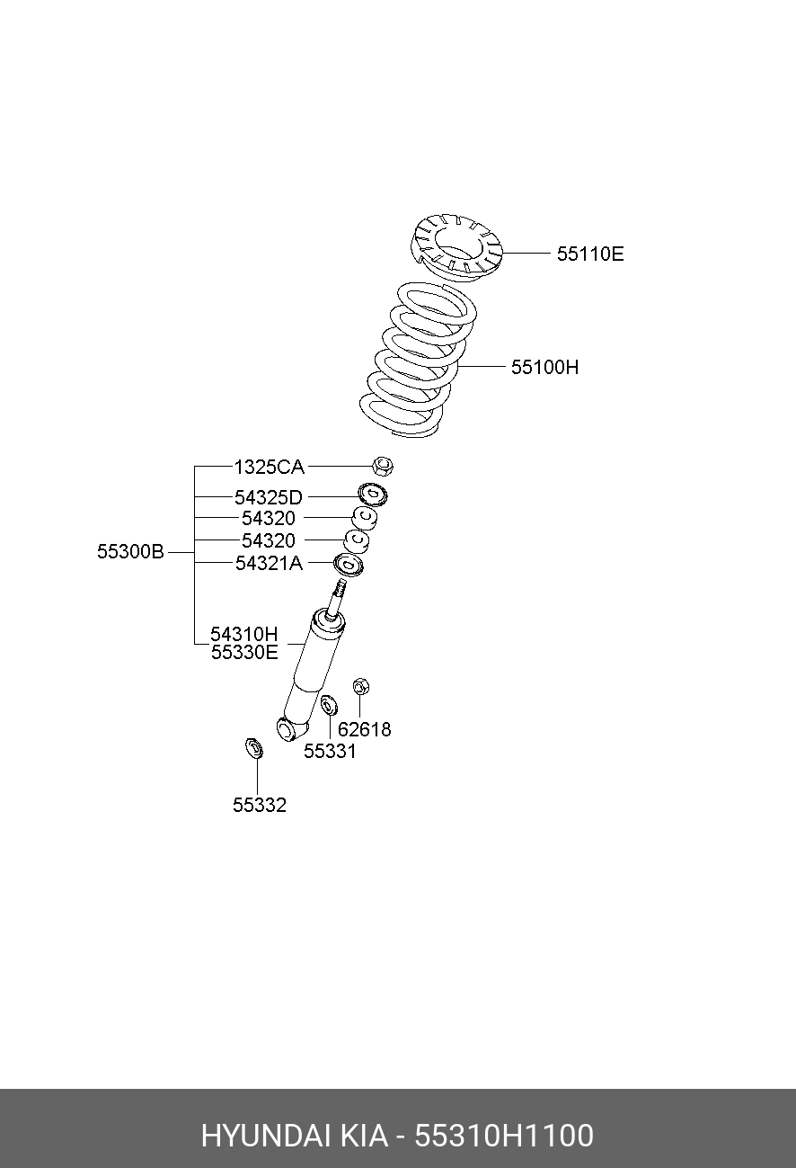 AMORTIZOR SPATE STG / DR