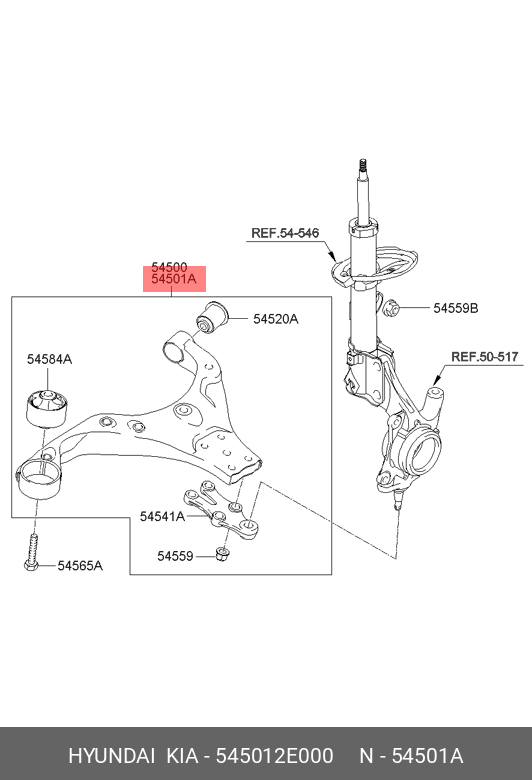 BASCULA FATA DR ( MODEL 1 - 2WD )