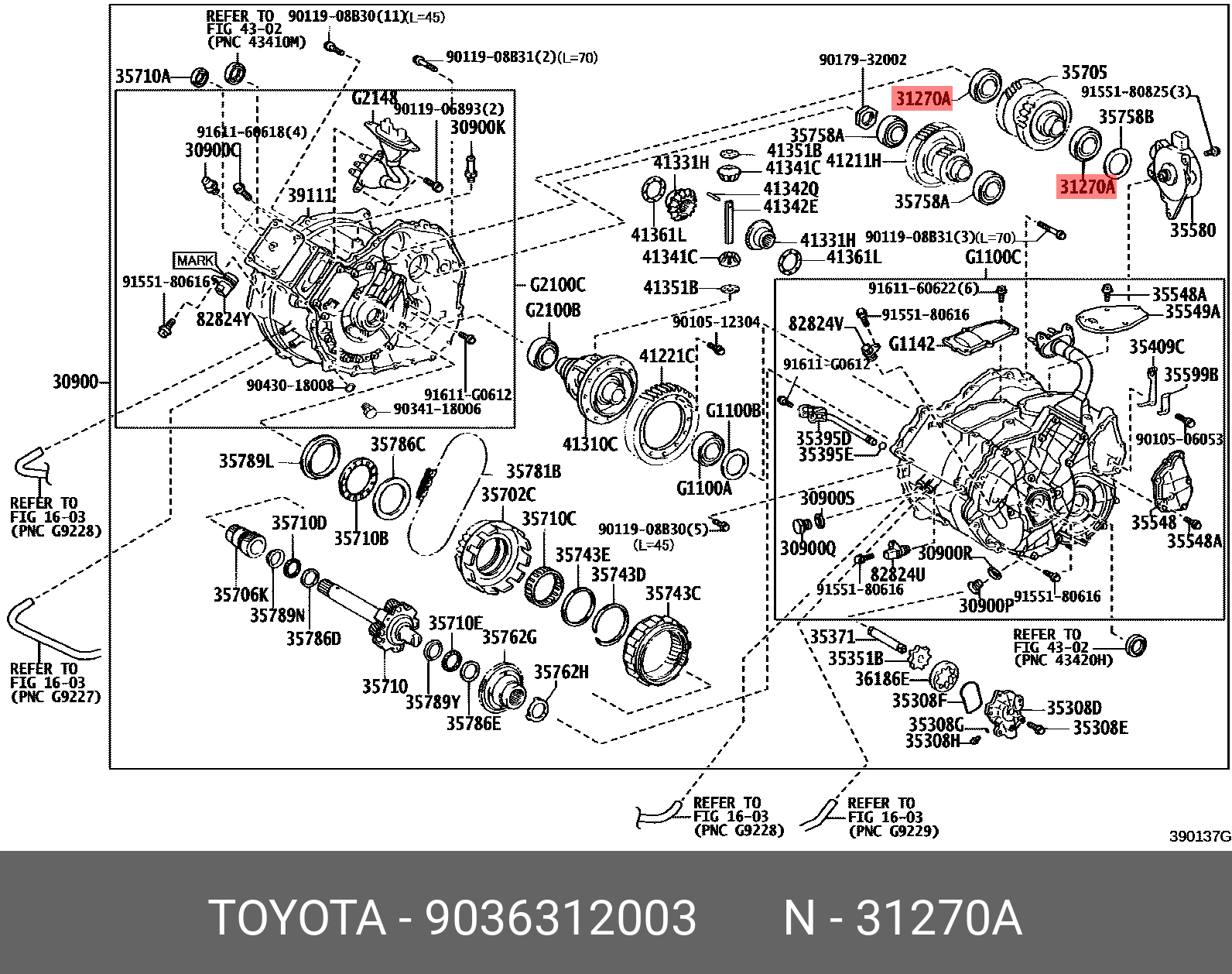 90363-12003 TOYOTA LEXUS BEARING-BALL