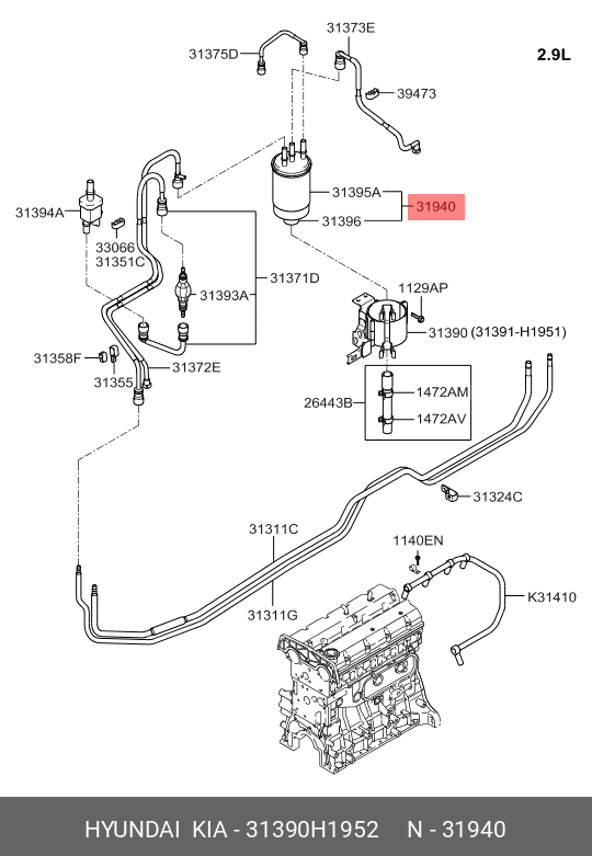 FILTRU COMBUSTIBIL COMPLET