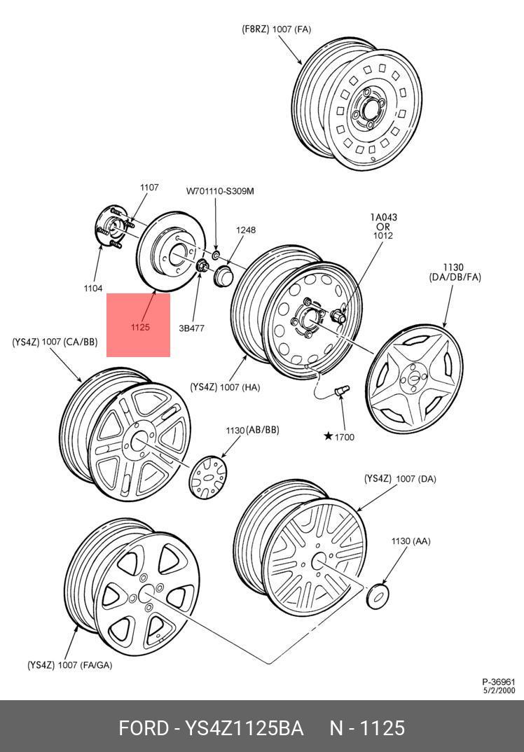Front brake disc