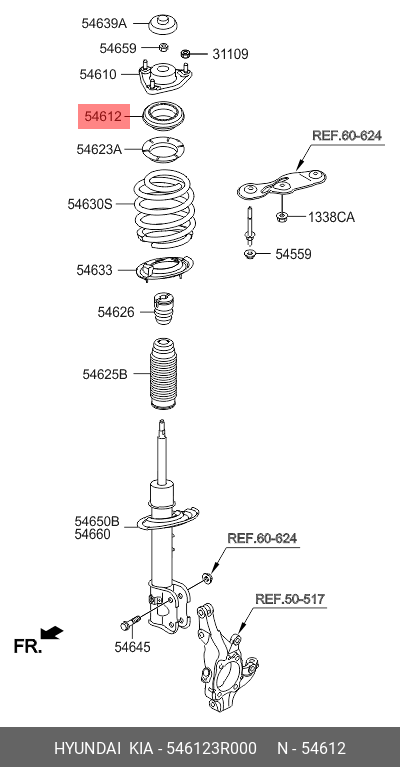 RULMENT AMORTIZOR FATA STG/DR