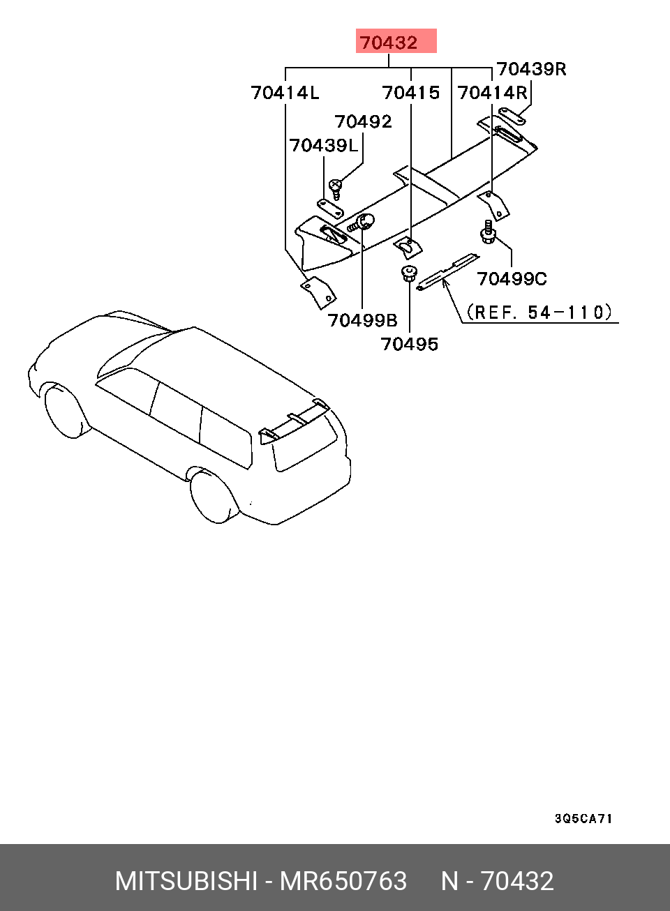 ELERON PAJERO SPORT
