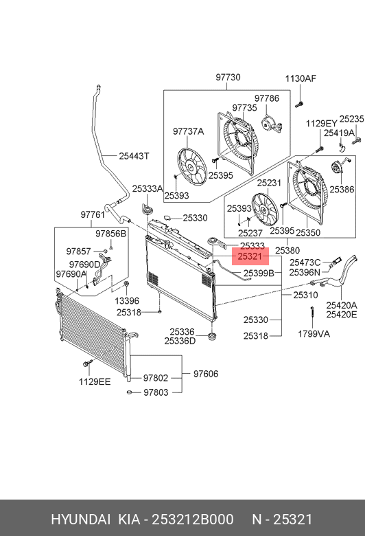 DEFLECTOR RADIATOR HY