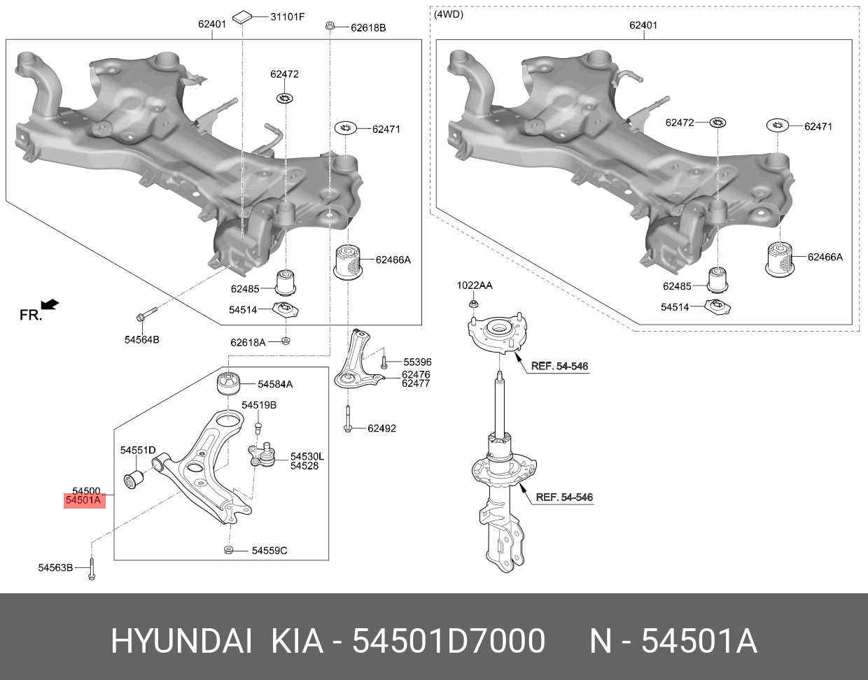 BASCULA FATA DR - AUTO - 6 SPEED 4WD [MDPS-BLAC-COLUMN]