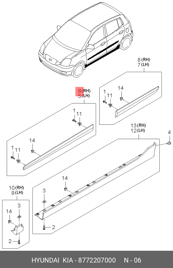 BANDOU USA DR FT KIA