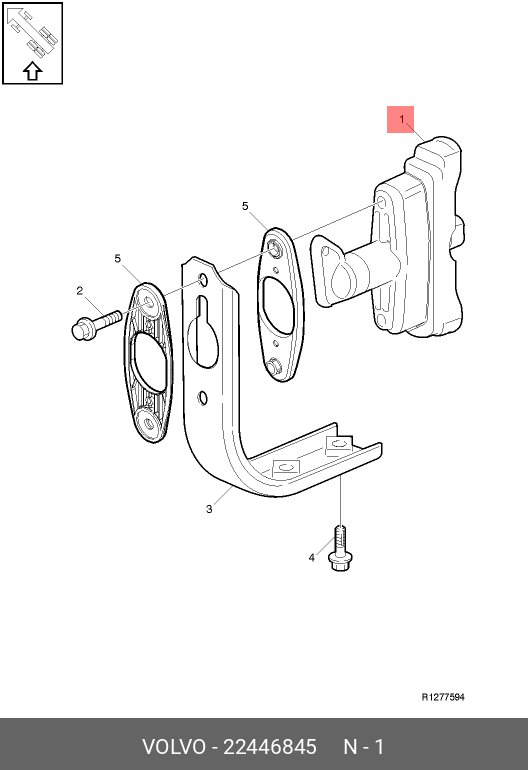22446845 VOLVO MAIN SWITCH