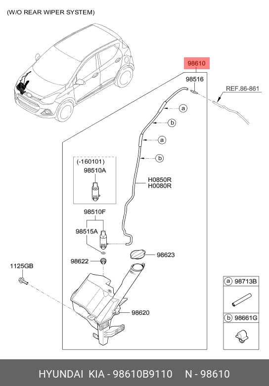 VAS SPALATOR PARBRIZ CU MOTORAS