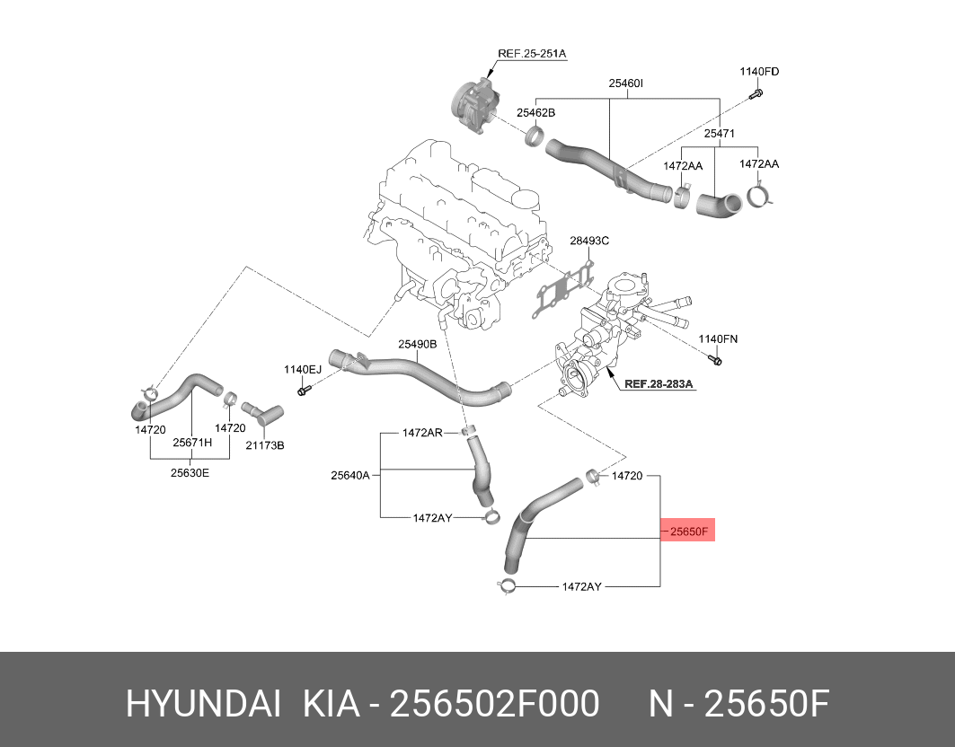 FURTUN INFERIOR COOLER ULEI ( RETUR )