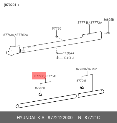 ORNAMENT USA FT STG/DR