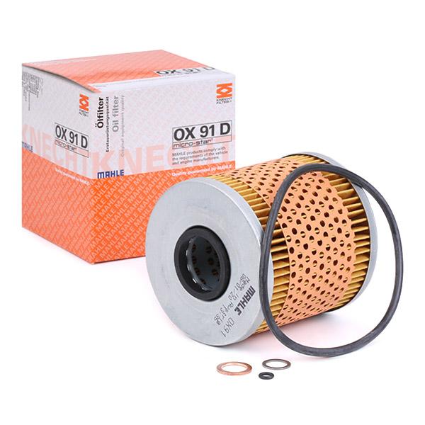 OX 65D MAHLE 72009769 Oliefilter Filter insert MERCEDES-BENZ S-Klasse, PULLMANN | Bestel nu