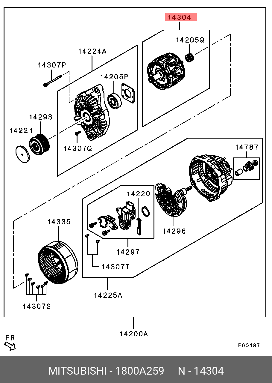KIT ROTOR ALTERNATOR