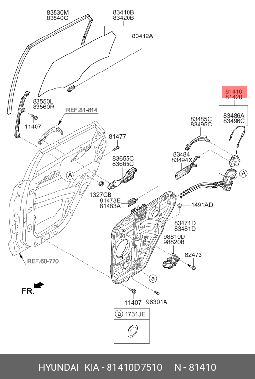 BROASCA SI ACTUATOR USA SPATE STANGA