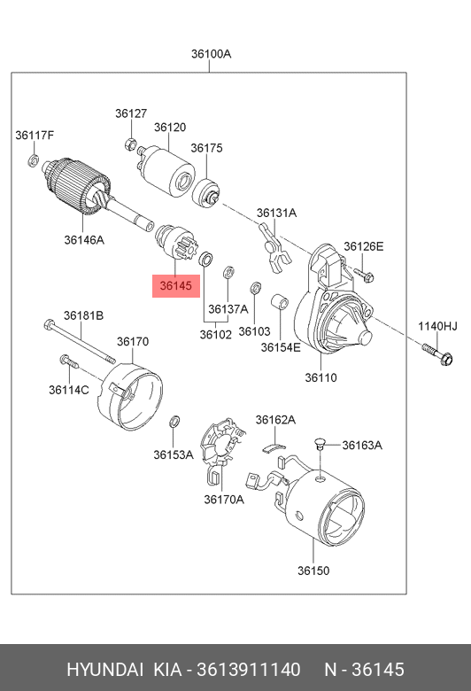 BENDIX ELECTROMOTOR
