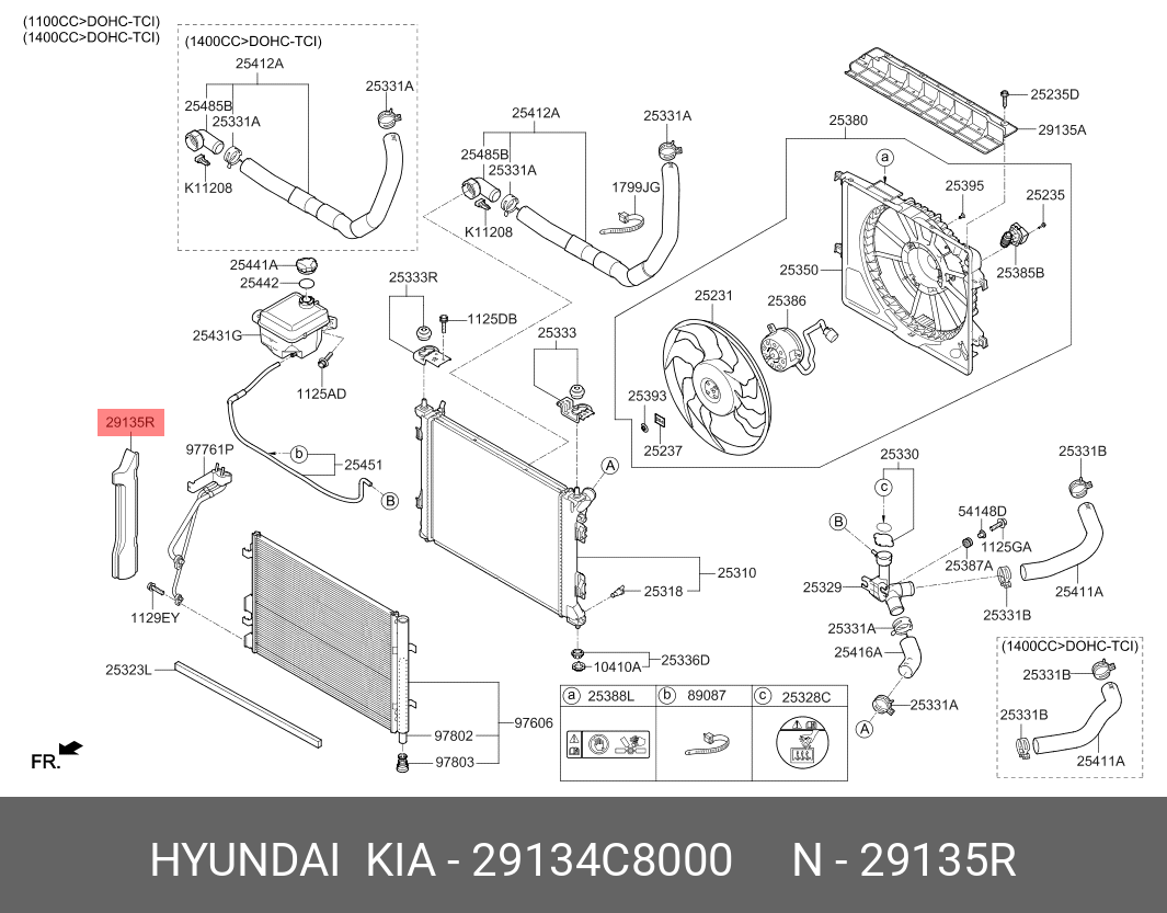 SCUT AER RADIATOR DREAPTA