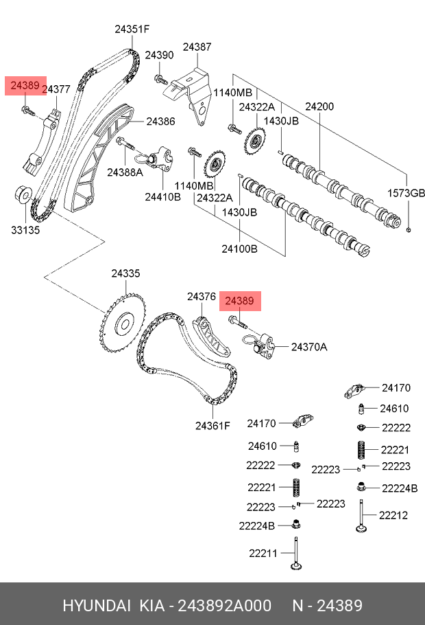 OLT-CHAIN AUTO TENSIONER