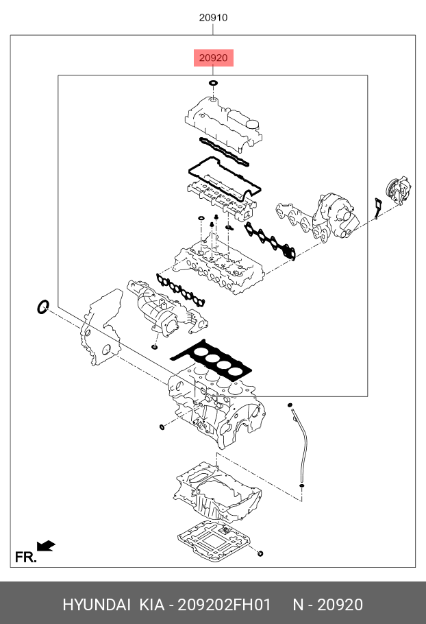 SET SUPERIOR GARNITURI MOTOR