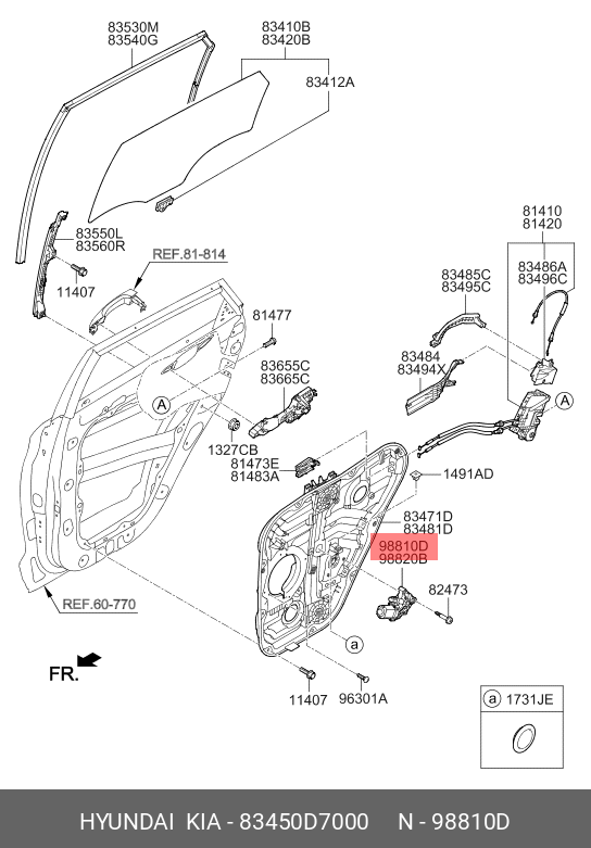 MOTOR MACARA USA SPATE STANGA