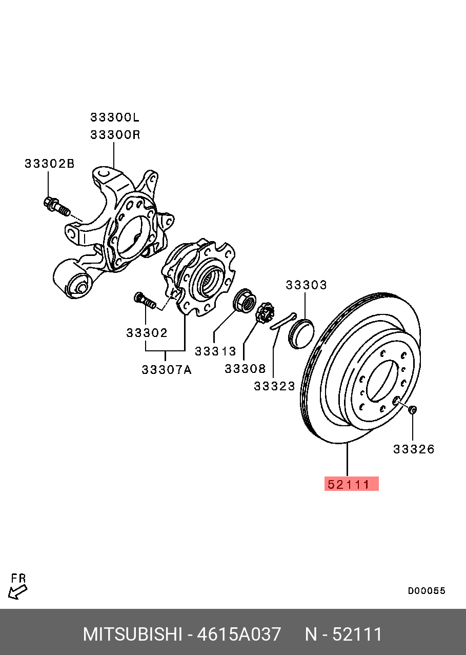 DISC FRANA SPATE BK