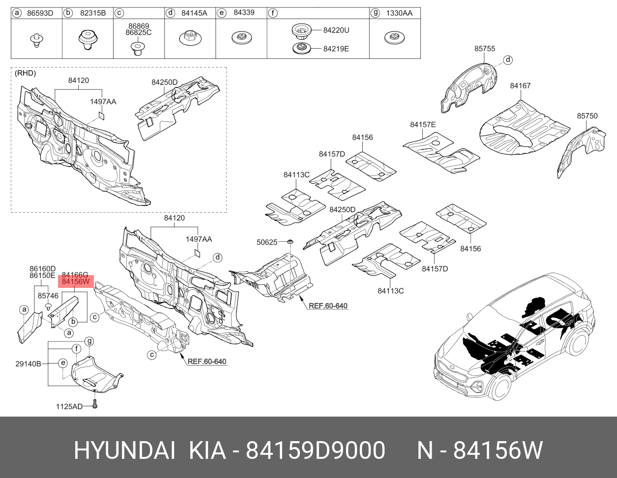 84159D9000 HYUNDAI KIA Part