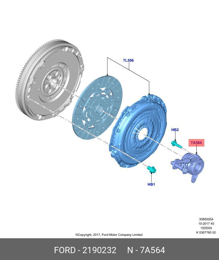 2190232 FORD Spare part